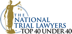 Logo Recognizing The Jacobs Law Firm's affiliation with National Trial Lawyers
