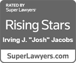 Logo Recognizing The Jacobs Law Firm's affiliation with Super Lawyer