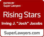Logo Recognizing The Jacobs Law Firm's affiliation with Super Lawyer